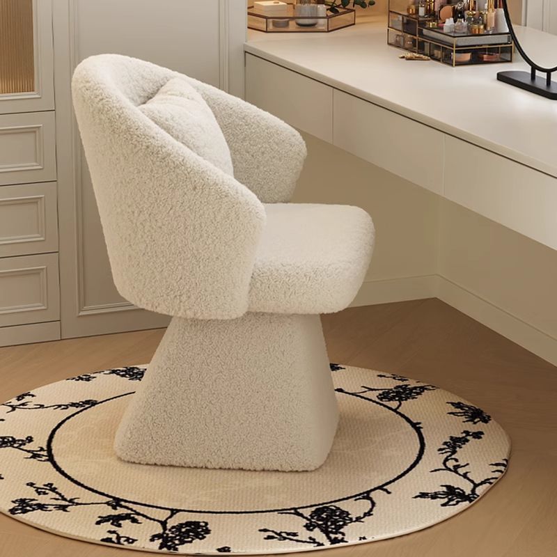 Beauty Makeup Chair - Dressing Table Chair, Rotatable Makeup Stool,