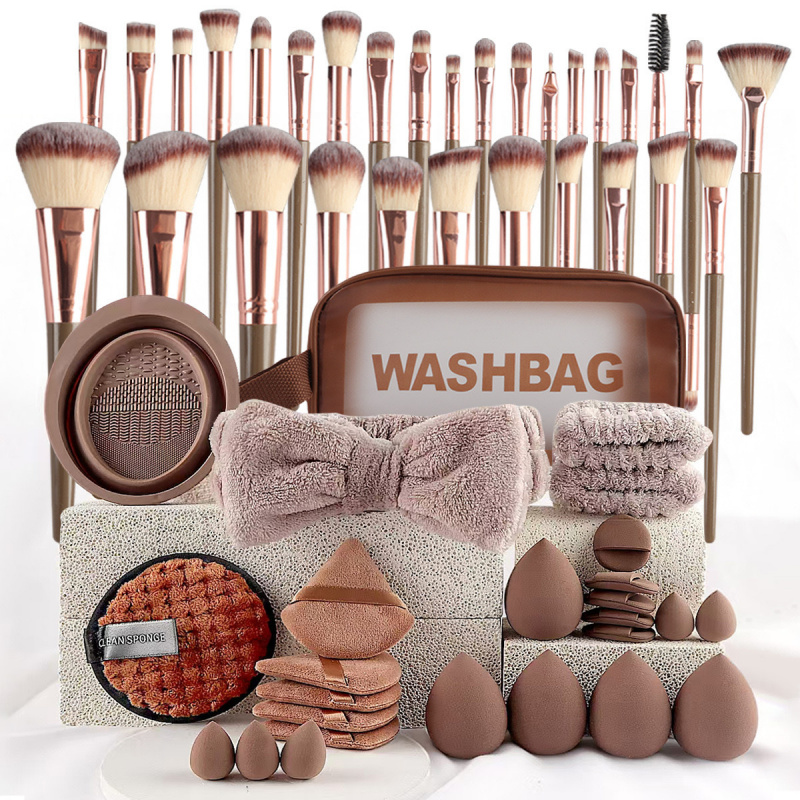 Beauty Full Makeup - 40 Pcs Beauty Makeup Tool Combo