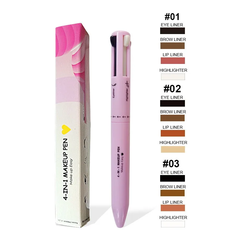4 In 1 Eyebrow Pencil Lip Line - Beauty Makeup Drawing ulasan dan harga