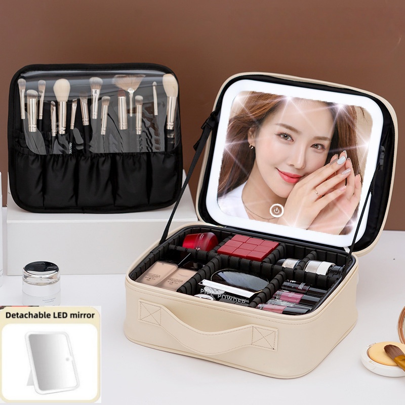 Large Capacity Women's Makeup  - Beauty Makeup Light ulasan dan harga