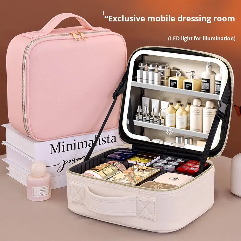 Large Capacity Women's Makeup  - Beauty Makeup Light ulasan dan harga