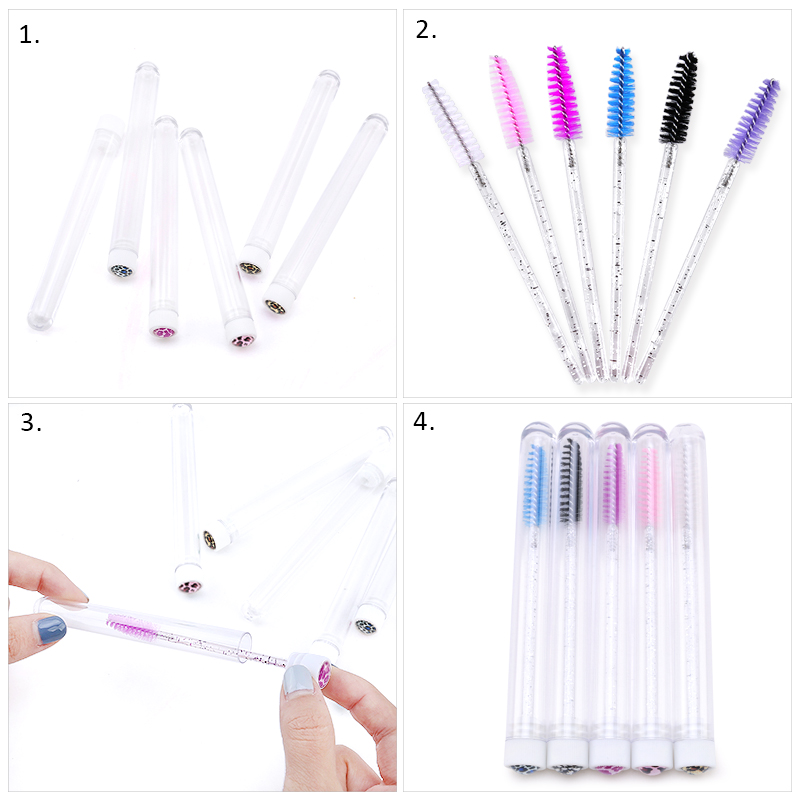New Reusable Eyelash Brush Tub - Beauty Makeup Youtube ulasan dan harga