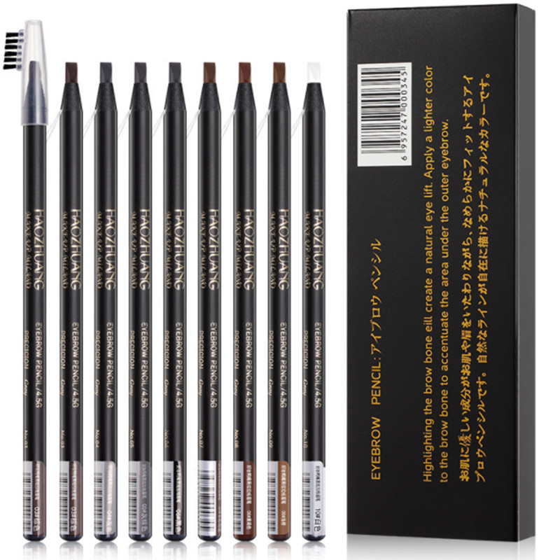 12PCS White Eyebrow Pencil Dra - Beauty Makeup Drawing ulasan dan harga