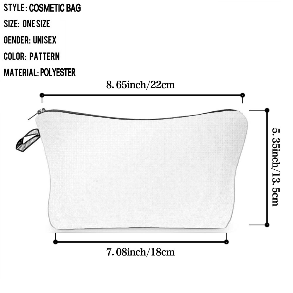 Beauty Flower Cosmetic Bag For - Beauty Makeup Drawing ulasan dan harga