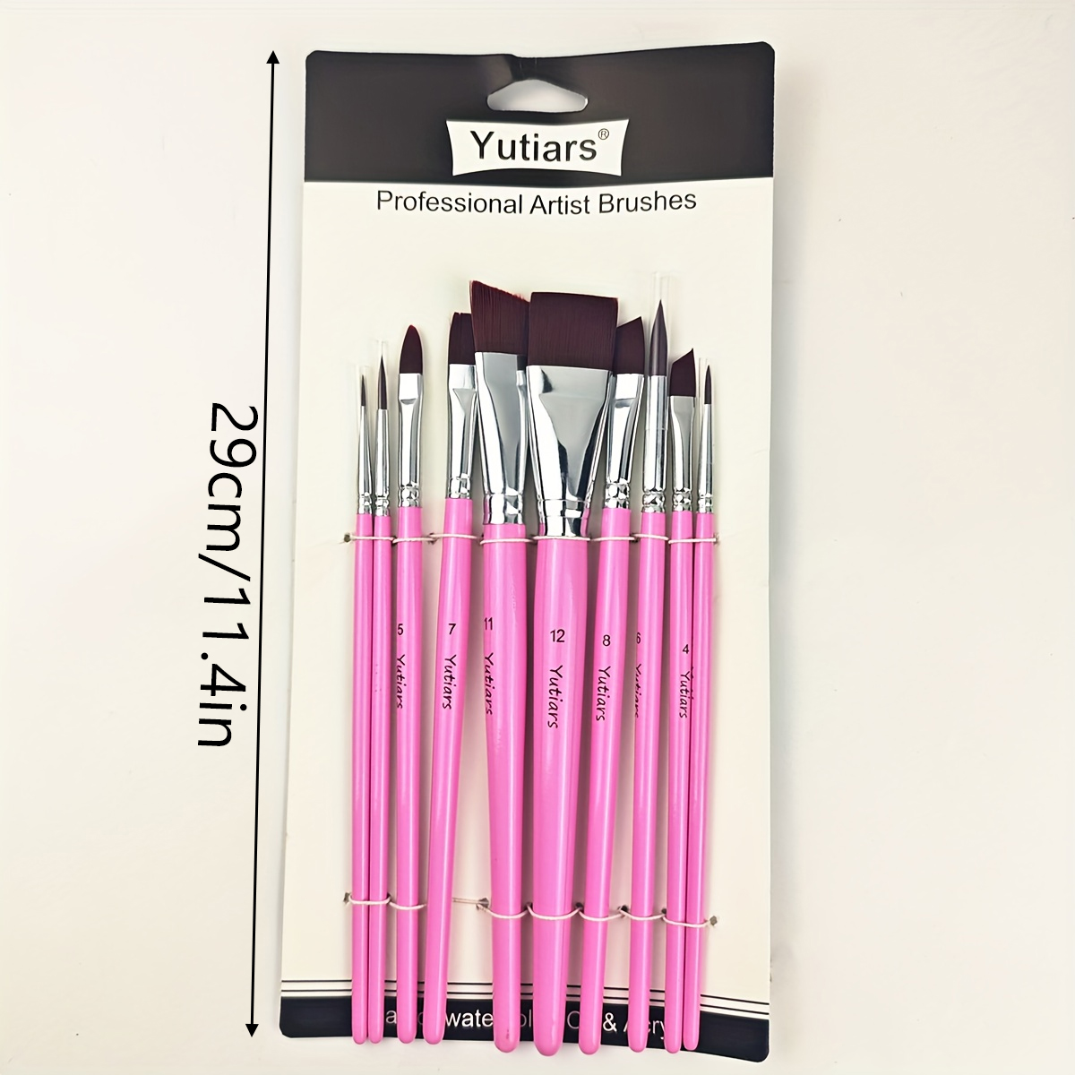 10Pcs Pink Face Painting Brush - Beauty Makeup Drawing ulasan dan harga