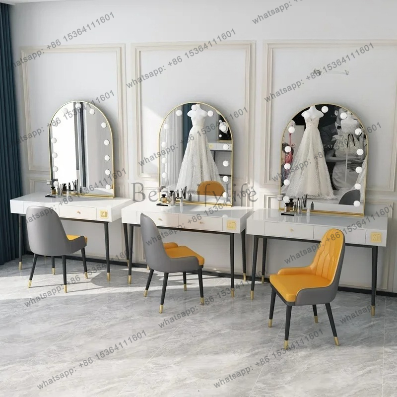simple lamp mirror makeup tabl - Beauty And Makeup Studio ulasan dan harga