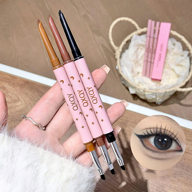 QXQY Double-head eyeliner, two - Makeup Brush Set ulasan dan harga