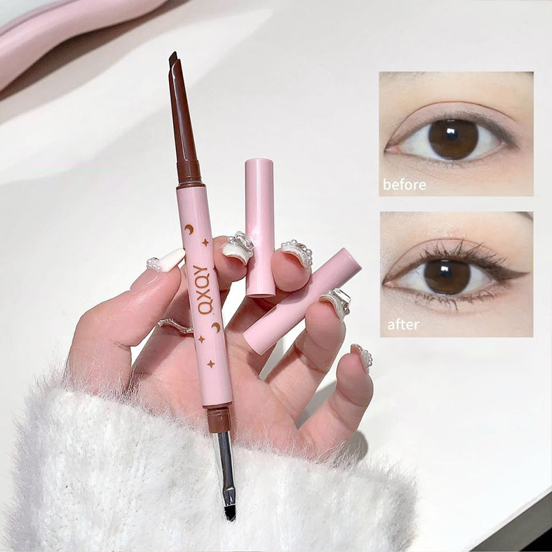 QXQY Double-head eyeliner, two - Makeup Brush Set ulasan dan harga