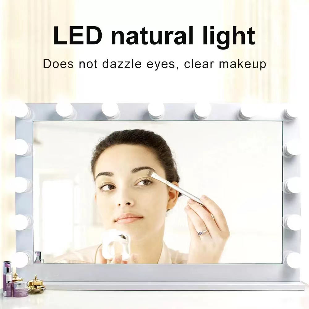 LED Light Paste Mirror Makeup  - Beauty Makeup Light ulasan dan harga