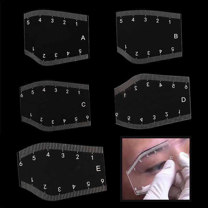 5Pcs Durable Portable Brow Sha - Beauty Makeup Drawing ulasan dan harga