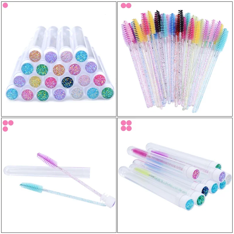 20Pcs Makeup Applicators Tube  - Beauty Makeup Youtube ulasan dan harga