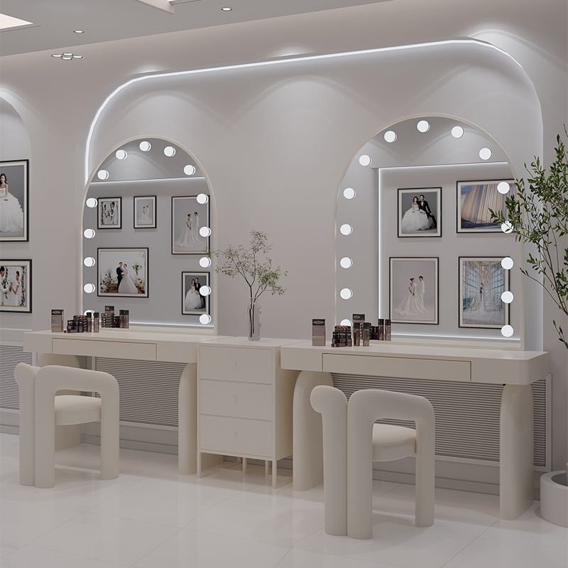 Dresser with lamp Makeup artis - Beauty And Makeup Studio ulasan dan harga