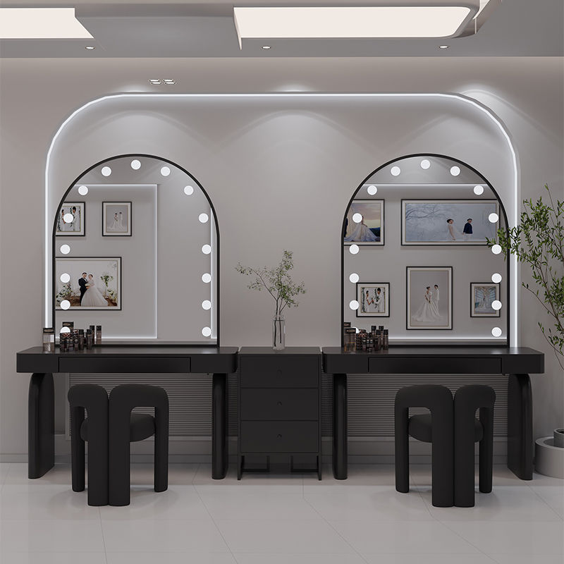 Dresser with lamp Makeup artis - Beauty And Makeup Studio ulasan dan harga