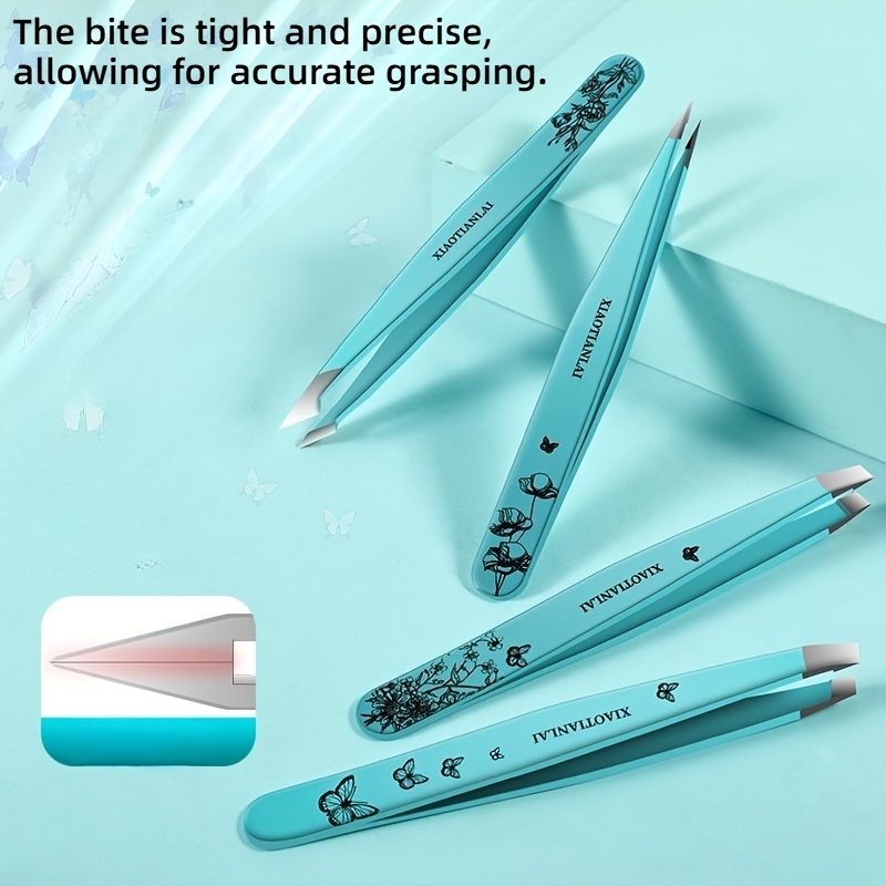 4Pcs Tiffany Blue Butterfly Fl - Beauty Bag Makeup ulasan dan harga