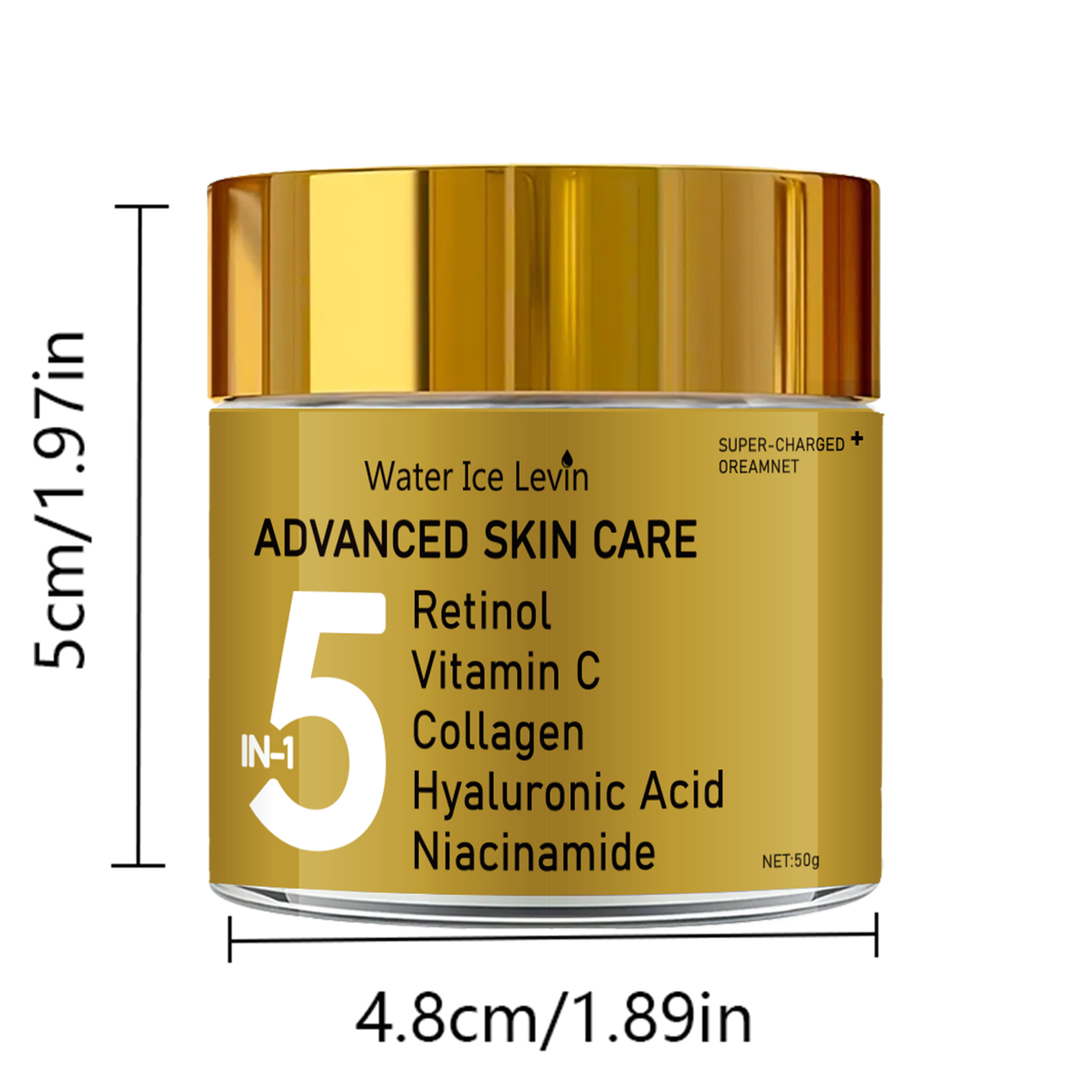 5-in-1 Facial Moisturizing Cre - Vitamin C Serum Face ulasan dan harga