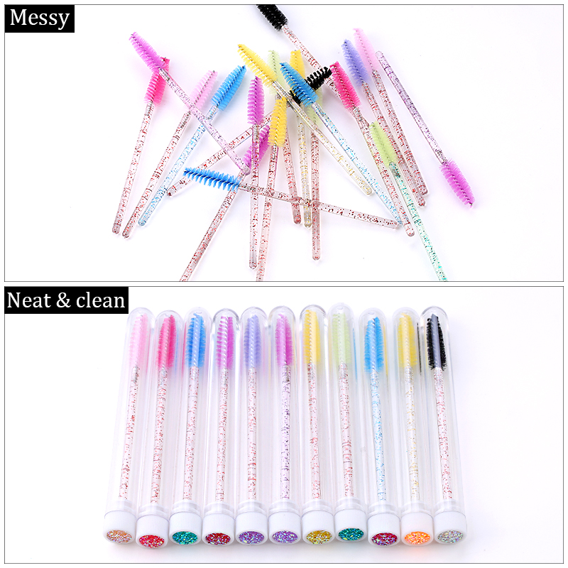 20Pcs Reusable Eyebrow Brush T - Beauty Makeup Youtube ulasan dan harga