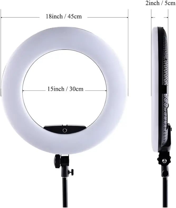 FD480 Ring Lamp 18 Inch LED Ri - Beauty Makeup Youtube ulasan dan harga